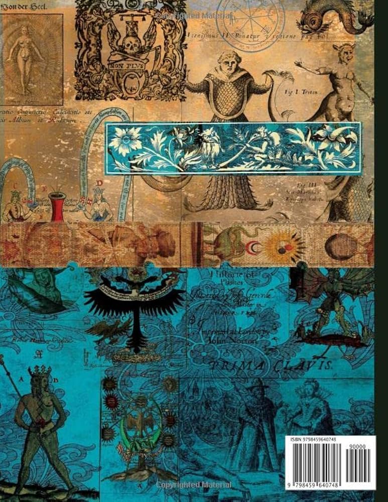 Grimoire Vintage Journal Pages & Ephemera: Alchemy Kit